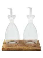 Set Alcuza + Base Madera