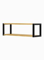 Repisa Pared Berlín 2 Niveles Miel