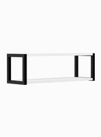 Repisa Pared Berlín 2 Niveles Blanco