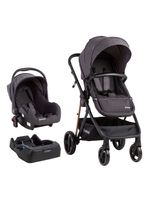 Coche Travel System Cosmos Negro Bebesit
