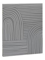 Cuadro Abstracto Gris 40x50 cm