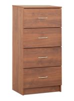 Cómoda 4 Cajones Cerezo