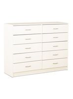 Cómoda 10 Cajones Blanco