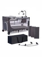 Cuna de Viaje Leody Gris