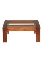 Mesa Centro New Milán Chocolate 60x80 cm