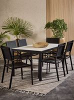 Juego Comedor Terraza + 6 Sillas Freshwater