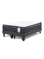 Cama Europea Dúo Pocket Súper King + Topper