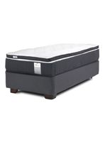 Cama Americana Dúo Pocket 1.5 Plazas + Topper
