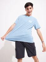 Polera Color Desgastado Acid Wash