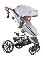 Coche Cuna Egg Gris 3 En 1