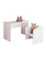 Mesa Con Silla Montessori Blanco