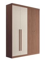 Clóset Buriti 4 Puertas 2 Cajones Jatoba Arena