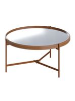 Mesa Centro Aqua Espejo Redonda 57 cm