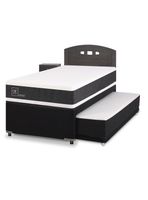 Diván Ortopedic Black 1.5 Plazas Set Gales Gris