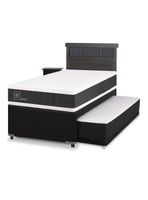 Diván Ortopedic Black 1.5 Plazas Set Dublin Gris