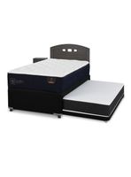 Diván Premium 1.5 Plazas + Set Gales Gris