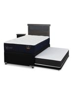 Diván Premium 1.5 Plazas + Set Dublin Gris