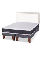 Cama Europea New Ortopedic King Respaldo Danubio