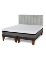 Cama Europea Balance King Respaldo Sile