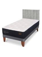 Cama Europea Premium 1.5 Plazas Respaldo Sile