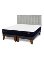 Cama Europea Premium King Respaldo Sile