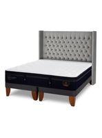 Cama Europea Super Premium King Respaldo Sesia