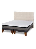 Cama Europea Balance King Respaldo Ebro
