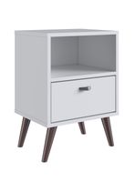 Velador Honey Cajón Blanco