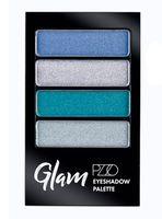 Paleta Petrizzio de Sombras Glam x 4 Blue Sky