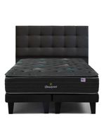 Cama Europea Dolphin 2 Plazas + Respaldo Tignes Marengo