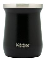 Mate Caja Hammered Negro 300 ml