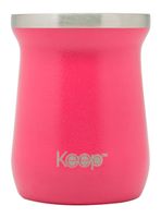 Mate Caja Hammered Rosado 300 ml