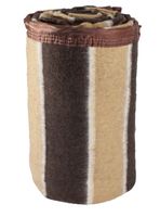 Frazada Listada 1.5 Plazas Café