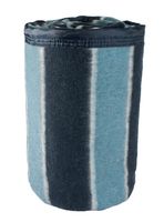 Frazada Listada 2 Plazas Azul