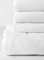 Juego de Sábanas King Blanco