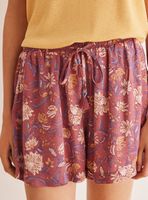 Shorts Bambula Estampado Paisley