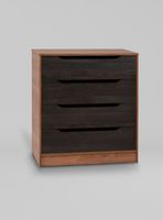 Cómoda Espresso 4 Cajones