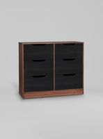 Cómoda Espresso 6 Cajones
