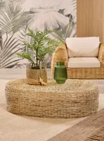 Mesa Centro Aurora 75x122 cm Ratán