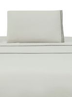 Sábanas 1.5 Plazas Bordada Beige