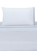 Sábanas 1.5 Plazas Bordada Blanca