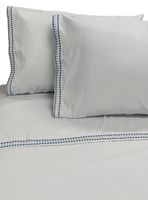 Sábanas King Bordada Celeste