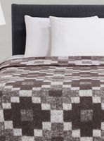 Frazada Jacquard Café 1.5 Plazas