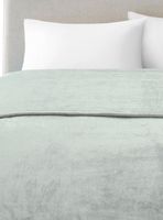 Frazada Flannel Gris 1.5 Plazas