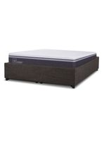 Cama Space Box Ortopedic Advance 2 Plazas Long Base Normal