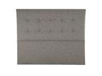 Respaldo Capitone Design Gris Súper King