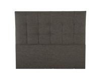 Respaldo Capitone Design Grafito Súper King