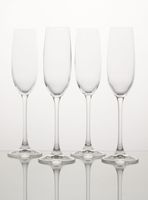 Set de 4 Copas Cristal Champaña 210 ml