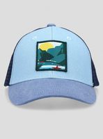 Jockey Bicolor Azul con Parche