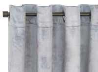 Set Idetex Cortinas Velvet 140 x 220 cm Gris Idetex
